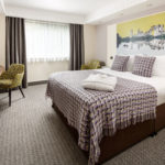 Classic double bedroom at Mercure Swansea Hotel