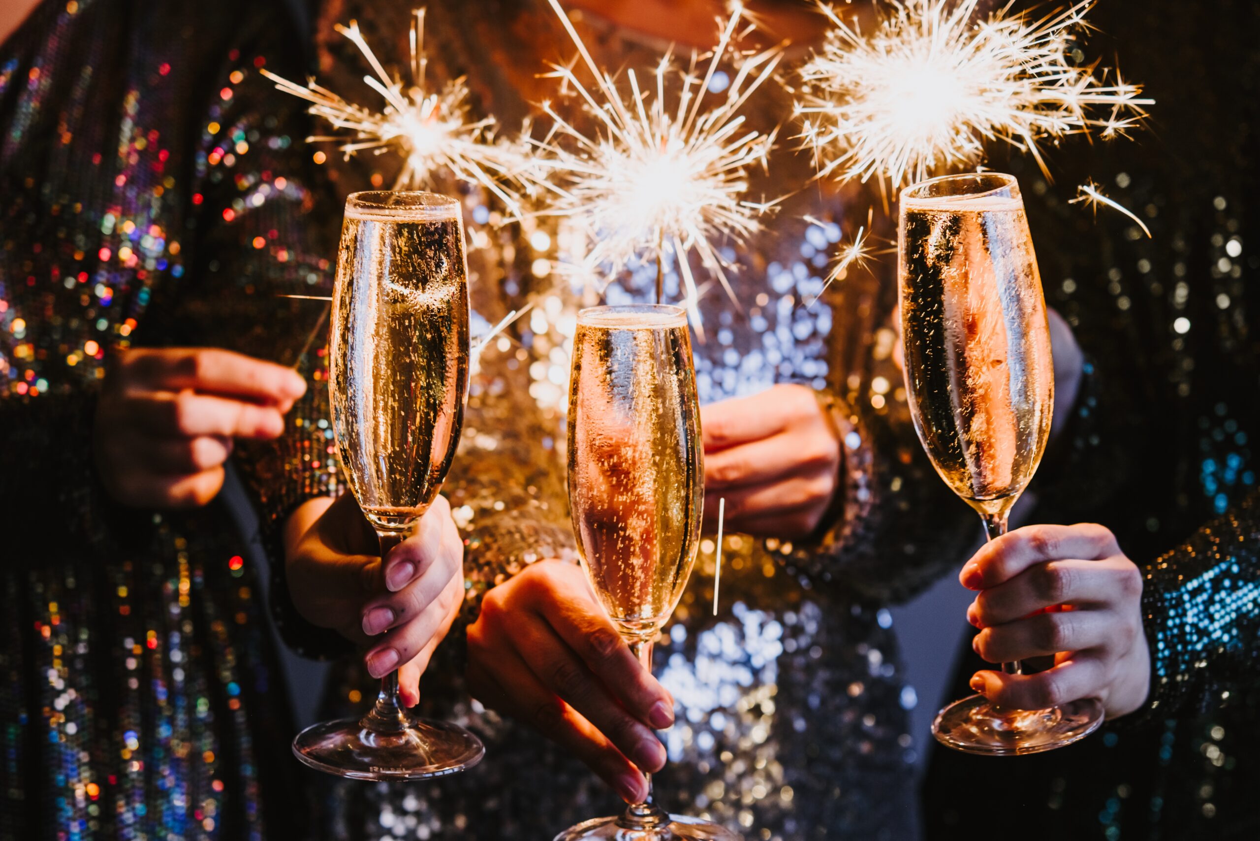 Friends,Celebrating,Christmas,Or,New,Year,Eve,Party,With,Bengal Work colleges partying